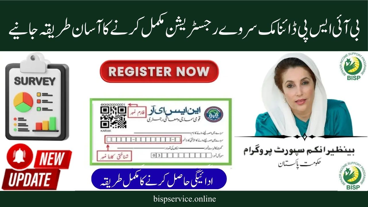 How to Register for the BISP Dynamic Survey in 2025 at the Tehsil Office