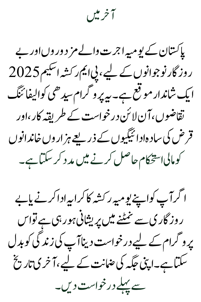 PM Rickshaw Plan for 2025 Apply online and get a loan quickly and easily.